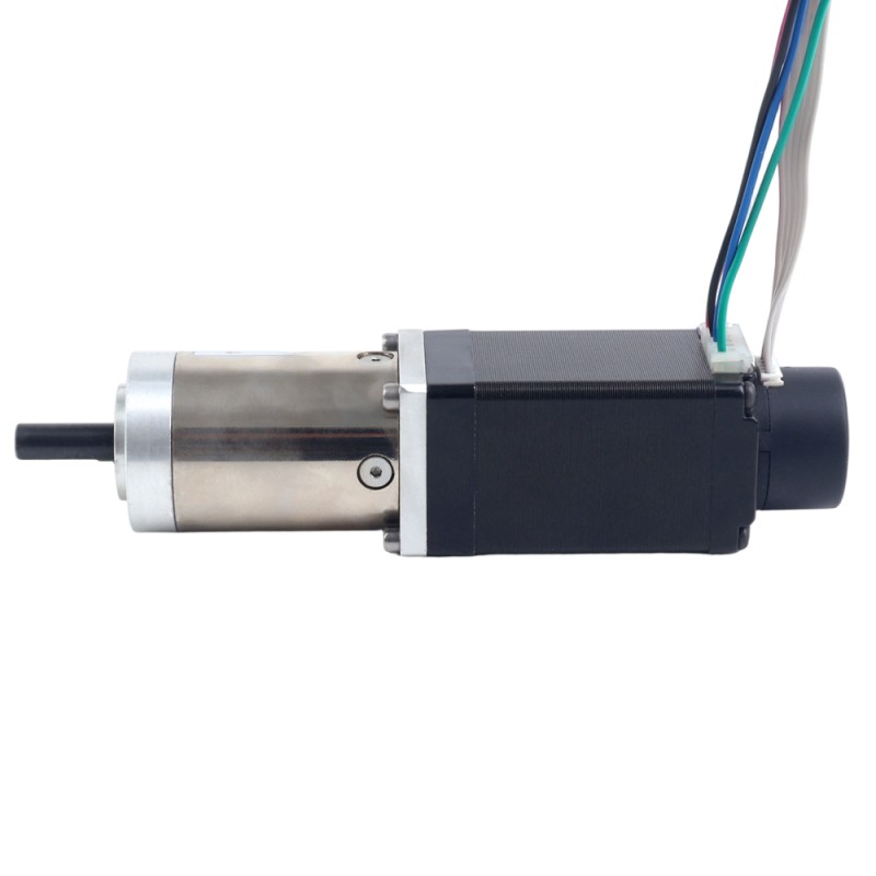 Paso a paso con transmisión de circuito cerrado Nema 11 L=51 mm Gear Raio 100:1 Codificador 300PPR - 11HS20-0674D-PG100-E22-300 | StepperOnline
