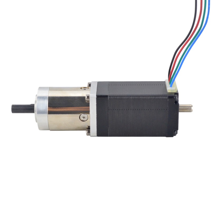 Motor de doble eje Nema 11 Bipolar con relación de transmisión 14:1 Reductor planetario