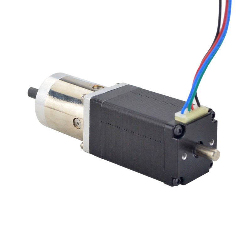 Motor de doble eje Nema 11 Bipolar con relación de transmisión 14:1 Reductor planetario