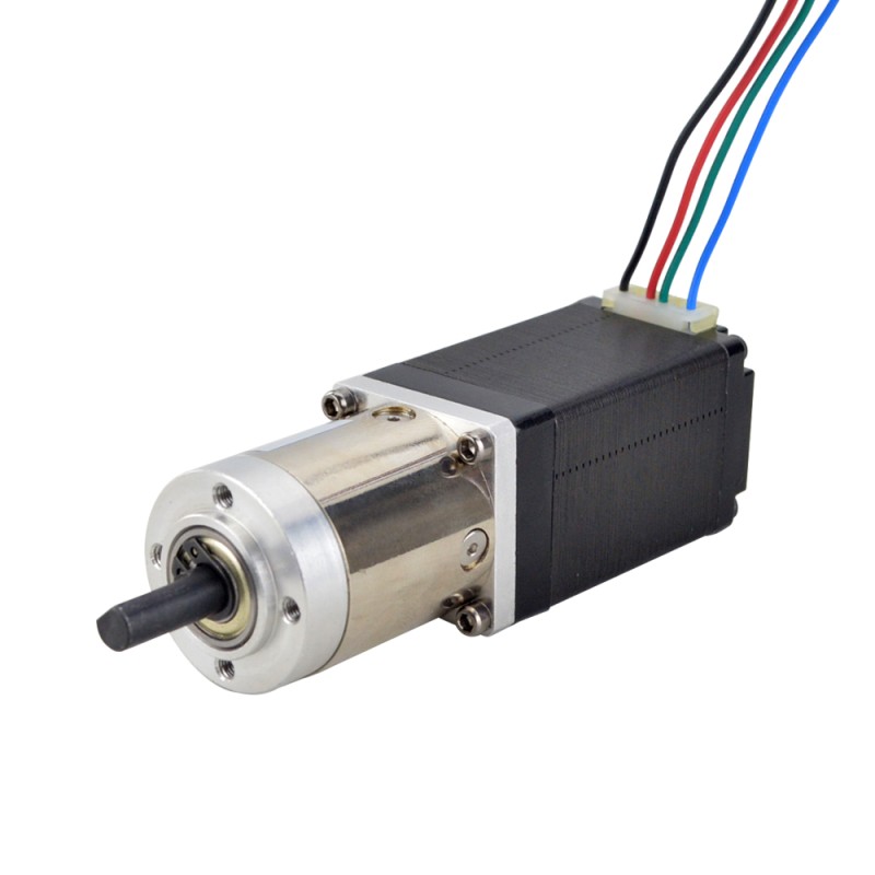 Motor de doble eje Nema 11 Bipolar con relación de transmisión 14:1 Reductor planetario