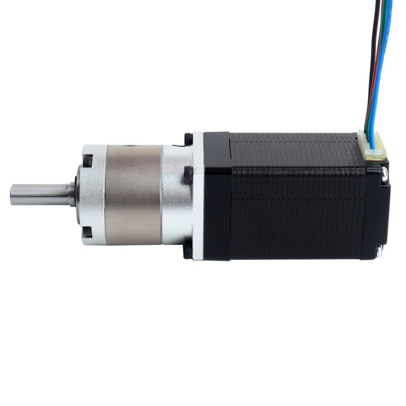 Motor paso a paso Nema 11 bipolar L=51mm con caja de cambios planetaria serie EG relación de reducción 10:1 - 11HS20-0704S-EGS10 | StepperOnline