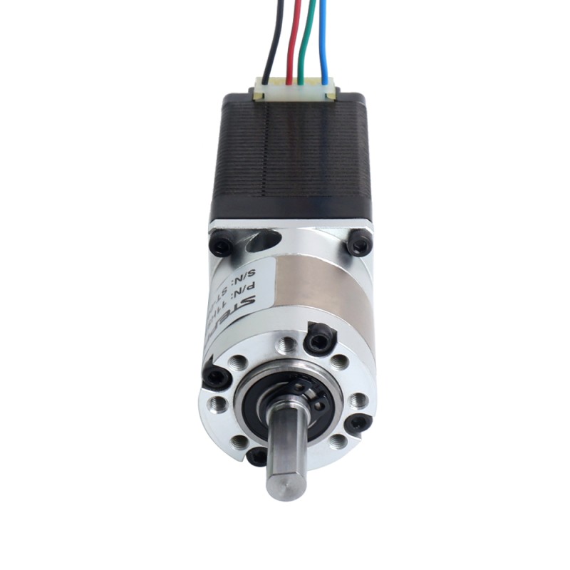 Motor paso a paso Nema 11 bipolar L=51mm con caja de cambios planetaria serie EG relación de reducción 10:1 - 11HS20-0704S-EGS10 | StepperOnline