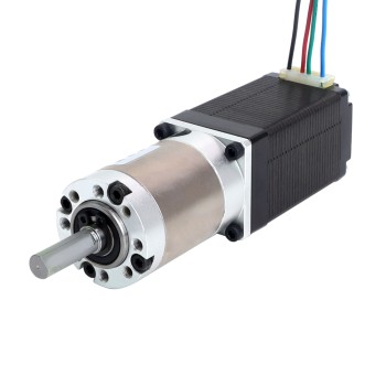 Motor paso a paso Nema 11 bipolar L=51mm con caja de cambios planetaria serie EG relación de reducción 50:1