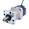 Motor paso a paso Nema 23 bipolar L=54,5mm con caja de cambios planetaria serie EG relación de reducción 50:1 - 23HS22-2904S-EGS50 | StepperOnline
