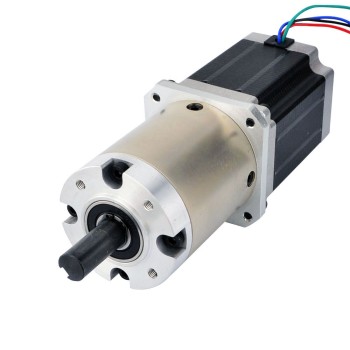 Motor paso a paso Nema 23 Bipolar L=76mm con relación de transmisión 47:1 Reductor planetario