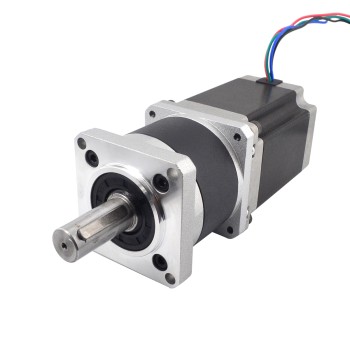 Motor Nema 23 L=76mm Relación de transmisión 10:1 Reductor planetario de alta precisión