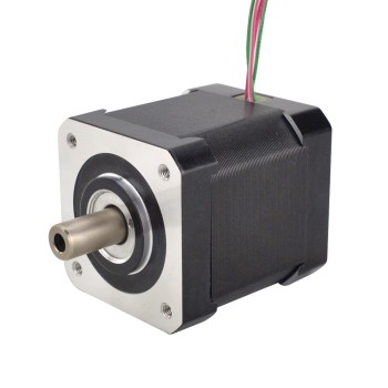 Motor paso A paso de eje hueco Nema 17 Bipolar 0.36Nm(51oz.in) 1.5A 42x42x47.75mm