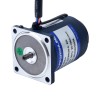 6W 110VAC 60Hz 6-103,33RPM 0,45Nm(63,73oz.in) Brida 60mm Motor de velocidad variable de CA monofásico con caja de cambios rectos - 2IK6RGN-A/2GN15K | StepperOnline