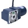 25W 110VAC 60Hz 4,5-77,5RPM 2,60Nm(368,19oz.in) Brida 80mm Motor de velocidad variable de CA monofásico con caja de cambios en ángulo recto - 4IK25RGN-A/4GN20RC | StepperOnline