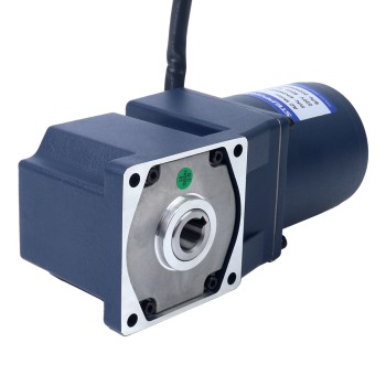 25W 110VAC 16,00Nm(2265,76oz.in) Motor de velocidad variable de CA monofásico con caja de cambios en ángulo recto