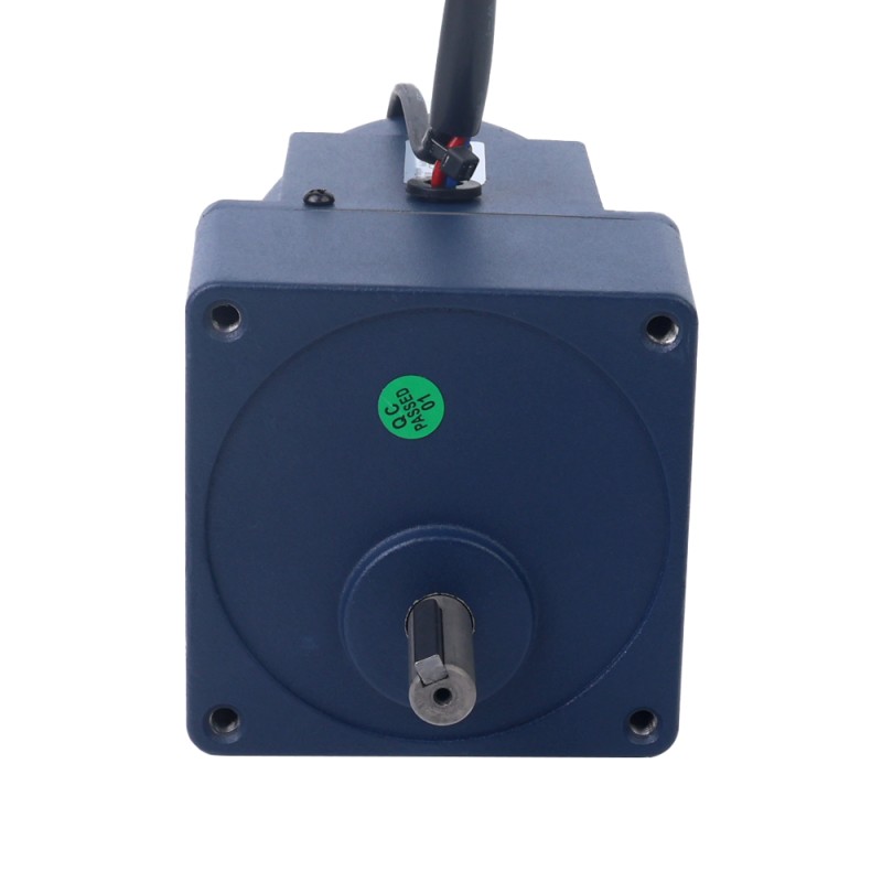 25W 110VAC 60Hz 9-155RPM 1,21Nm(171,35oz.in) Brida 80mm Motor de velocidad variable de CA monofásico con caja de cambios rectos - 4IK25RGN-A/4GN10K | StepperOnline