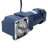 120W 220VAC 50Hz 9-135RPM 6,20Nm(877,98oz.in) Brida 90mm Motor de velocidad variable de CA monofásico con caja de cambios en ángulo recto - 5IK120RGU-CF/5GU10RT | StepperOnline