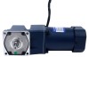 120W 220VAC 50Hz 9-135RPM 6,20Nm(877,98oz.in) Brida 90mm Motor de velocidad variable de CA monofásico con caja de cambios en ángulo recto - 5IK120RGU-CF/5GU10RT | StepperOnline