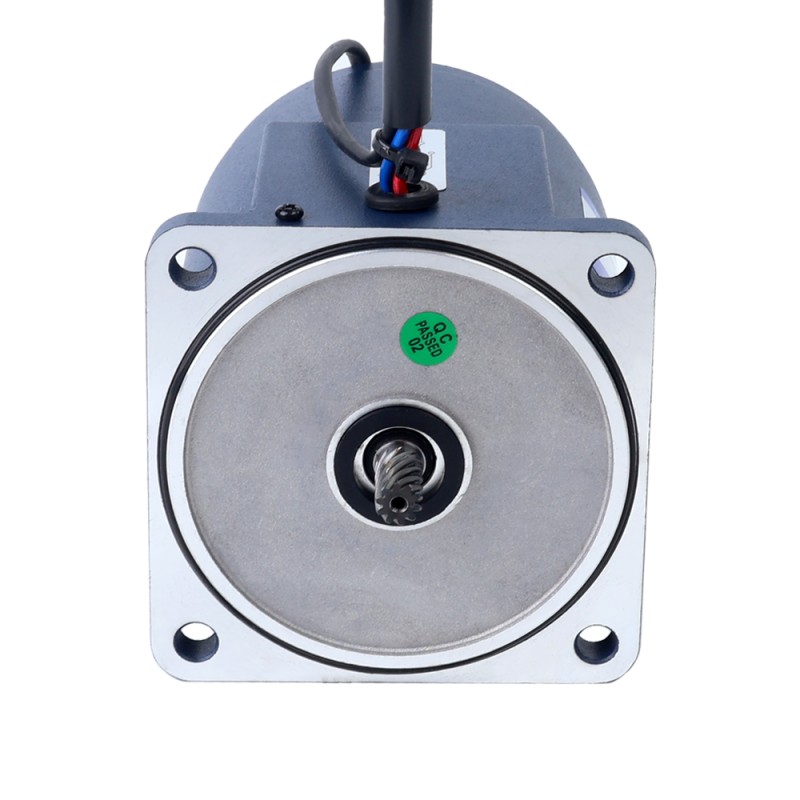 40W 110VAC 60Hz 1,8-31RPM 7,61Nm(1077,66oz.in) Brida 90mm Motor de velocidad variable de CA monofásico con caja de cambios rectos - 5IK40RGN-A/5GN50K | StepperOnline