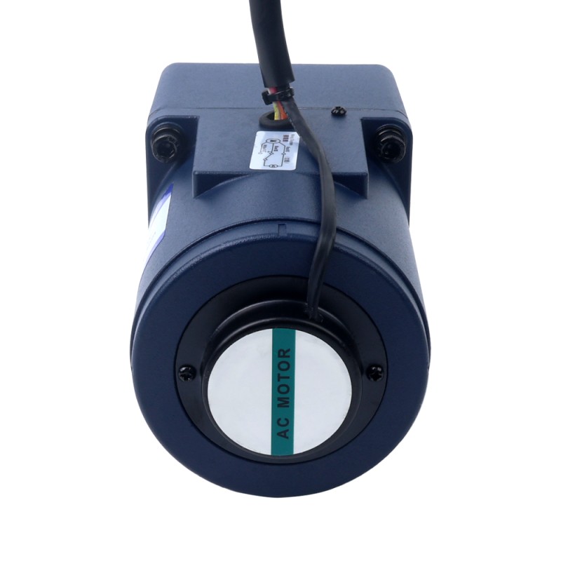 40W 220VAC 50Hz 3-45RPM 6,43Nm(910,56oz.in) Brida 90mm Motor de velocidad variable de CA monofásico con caja de cambios rectos - 5IK40RGN-C/5GN30K | StepperOnline
