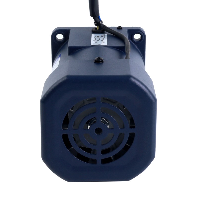 60W 110VAC 60Hz 4,5-77,5RPM 5,15Nm(729,30oz.in) Brida 90mm Motor de velocidad variable de CA monofásico con caja de cambios rectos - 5IK60RGN-AF/5GN20K | StepperOnline