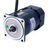 90W 220VAC 50Hz 4,5-67,5RPM 9,30Nm(1316,97oz.in) Brida 90mm Motor de velocidad variable de CA monofásico con caja de cambios en ángulo recto - 5IK90RGU-CF/5GU20RC | StepperOnline
