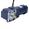 90W 220VAC 50Hz 9-135RPM 4,60Nm(651,41oz.in) Brida 90mm Motor de velocidad variable de CA monofásico con caja de cambios en ángulo recto - 5IK90RGU-CF/5GU10RT | StepperOnline