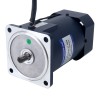 200W 110VAC 60Hz 9-155RPM 9,72Nm(1376,47oz.in) Brida 104mm Motor de velocidad variable de CA monofásico con caja de cambios rectos - 6IK200RGU-AF/6GU10K | StepperOnline