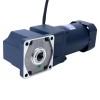 200W 110VAC 60Hz 4,5-77,5RPM 21,00Nm(2973,81oz.in) Brida 104mm Motor de velocidad variable de CA monofásico con caja de cambios en ángulo recto - 6IK200RGU-AF/6GU20RC | StepperOnline