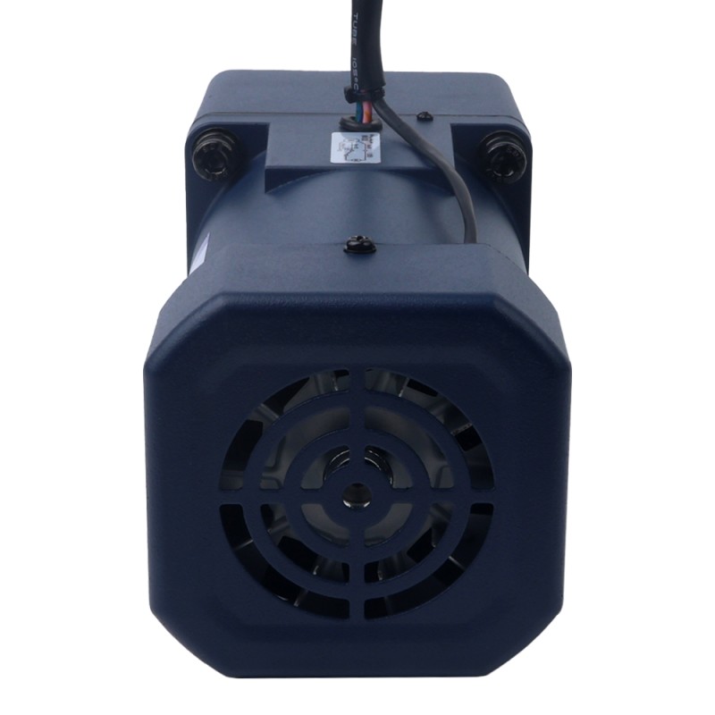 200W 110VAC 60Hz 9-155RPM 9,72Nm(1376,47oz.in) Brida 104mm Motor de velocidad variable de CA monofásico con caja de cambios rectos - 6IK200RGU-AF/6GU10K | StepperOnline