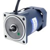 200W 220VAC 50Hz 0,9-13,5RPM 40,00Nm(5664,47oz.in) Brida 104mm Motor de velocidad variable de CA monofásico con caja de cambios rectos - 6IK200RGU-CF/6GU100K | StepperOnline