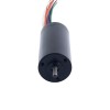 Motor sin escobillas sin núcleo redondo 48V 23,5mNm 25,84W 0,67A Ф22x45mm - 22CL45-48-P2-10500 | StepperOnline
