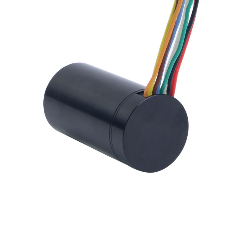 Motor sin escobillas sin núcleo redondo 24V 80mNm 121,47W 6,31A Ф32x61mm - 32CL60-24-P2-14500 | StepperOnline