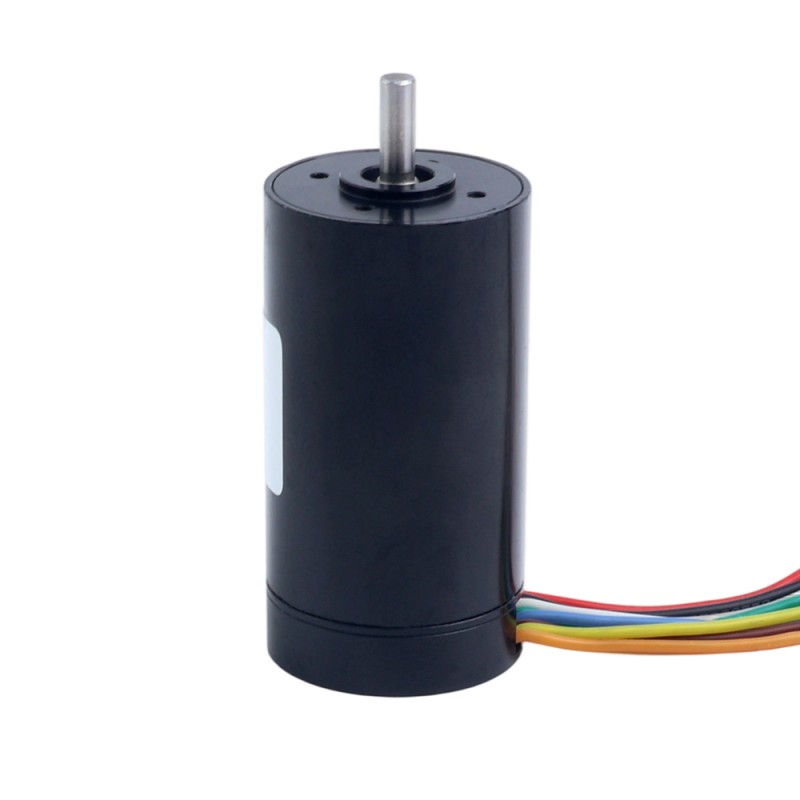 Motor sin escobillas sin núcleo redondo 24V 80mNm 121,47W 6,31A Ф32x61mm - 32CL60-24-P2-14500 | StepperOnline