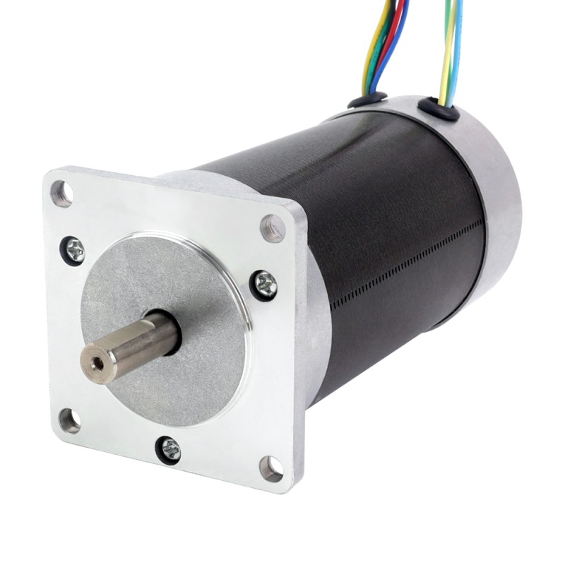 Motor BLDC, 48V, 3000RPM, 0,57Nm, 179W, 5,10A, 57x57x113,5mm - 57BYB114-48-01 | StepperOnline