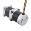 24V 172W 70RPM Geared Brushless DC Motor 17.63Nm(2496.61oz.in) 50:1 Caja de cambios de alta precisión