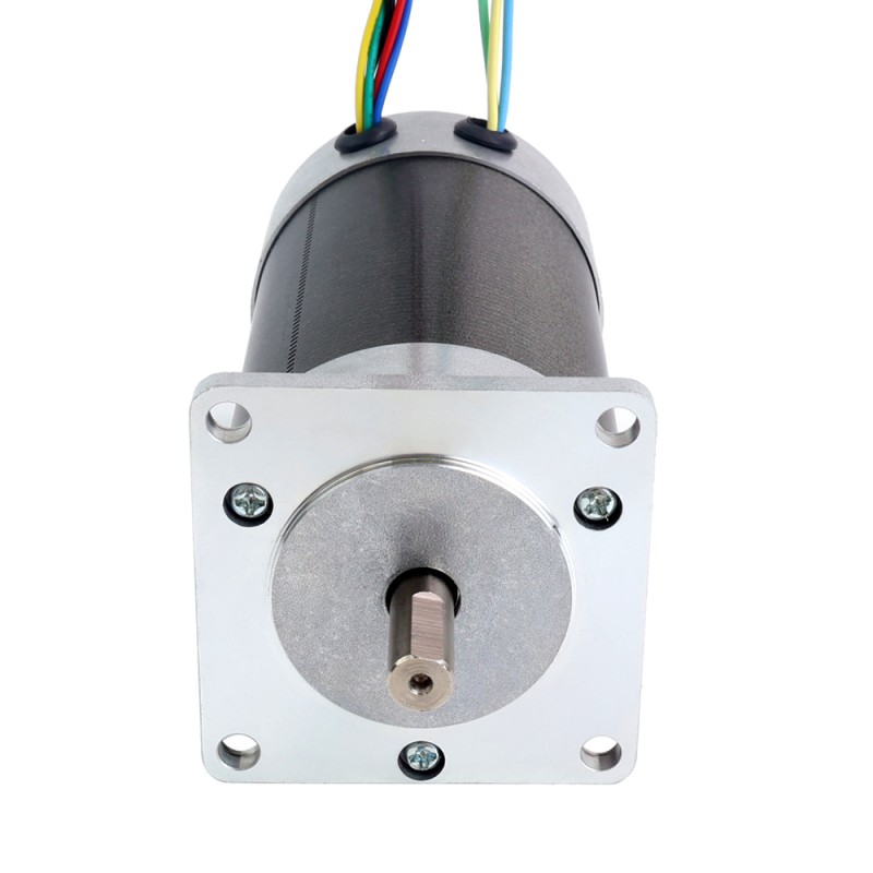Motor BLDC, 48V, 3000RPM, 0,57Nm, 179W, 5,10A, 57x57x113,5mm - 57BYB114-48-01 | StepperOnline