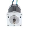 Motor BLDC, 36V, 3000RPM, 0,41Nm, 129W, 4,90A, 57x57x93,5mm - 57BYB94-36-01 | StepperOnline