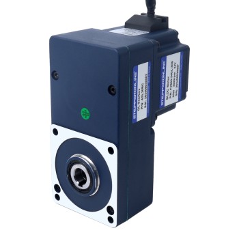 Motor BLDC de engranajes 24V 60W 100RPM 4,20Nm(594,77oz.in) 30:1 con caja de cambios de eje hueco paralelo