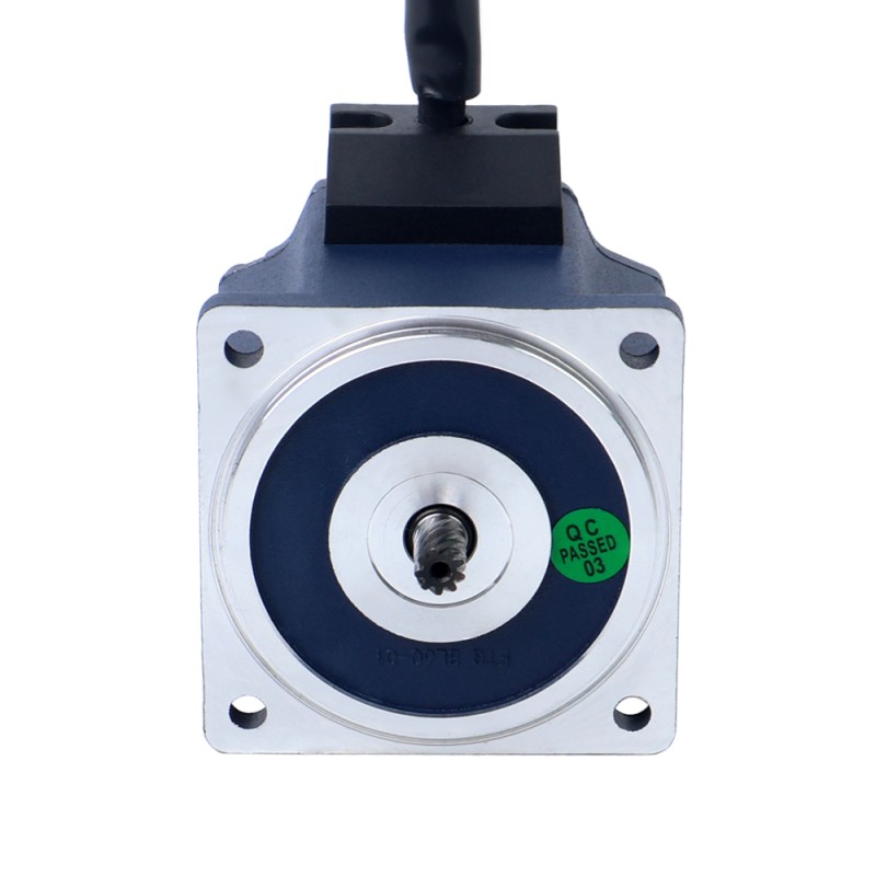 Motor CC sin escobillas con engranaje de 48V 15W 30RPM 3,00Nm(424,84oz.in) Caja de engranajes rectos 100:1 - F2B15-48GN-30S/2GN100K | StepperOnline