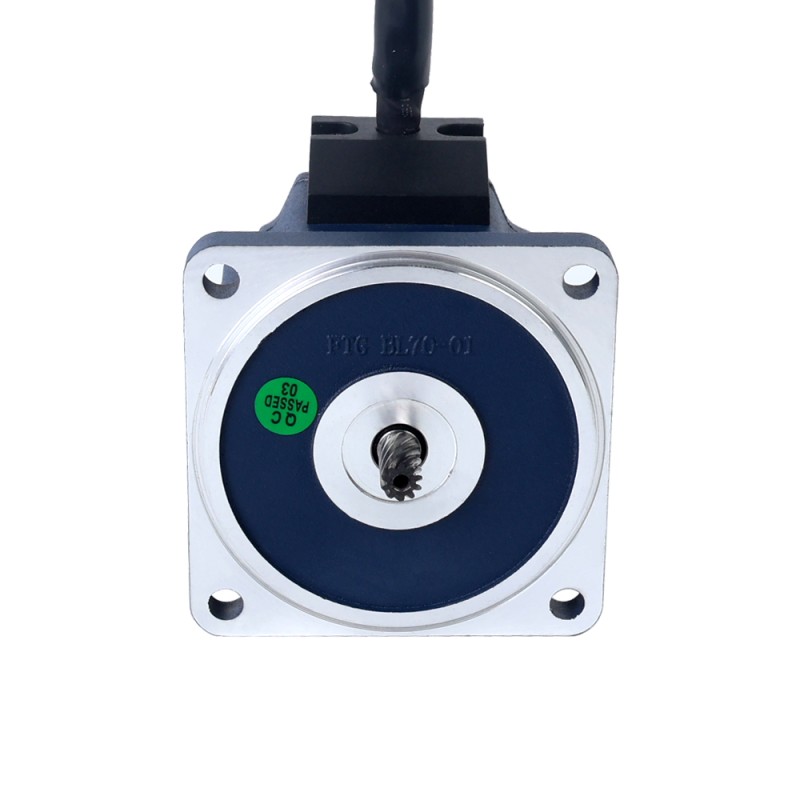 Motor CC sin escobillas con engranaje de 24V 40W 60RPM 4,65Nm(658,49oz.in) Caja de engranajes rectos 50:1 - F3B40-24GN-30S/3GN50K | StepperOnline