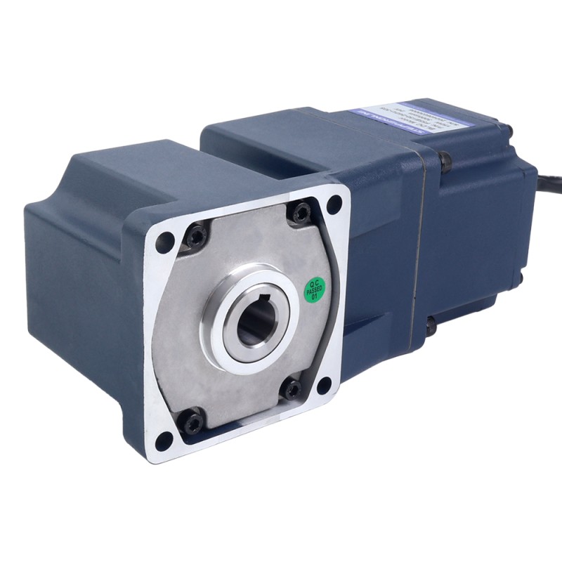 Motor BLDC con engranaje de 24V, 150W, 150RPM, 6,66Nm(943,00oz.in), Caja de cambios de ángulo recto 20:1 - F55B150-24GU-30S/5GU20RC | StepperOnline