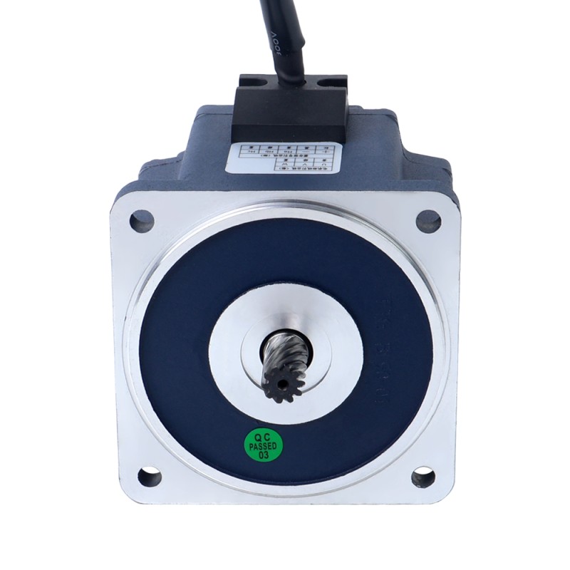 Motor CC sin escobillas con engranaje de 48V 150W 600RPM 1,95Nm(276,14oz.in) Caja de engranajes rectos 5:1 - F55B150-48GU-30S/5GU5KB | StepperOnline