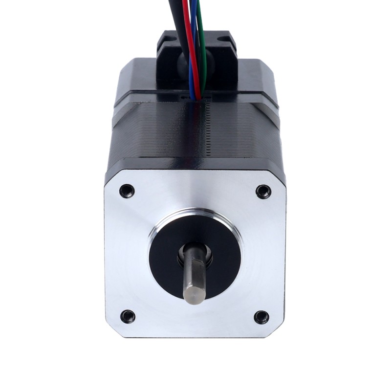 Motor paso a paso Nema 17 de 0,72Nm(101,96oz.in) con freno electromagnético de 24V 3,7W - 17HS24-2004D-B070 | StepperOnline