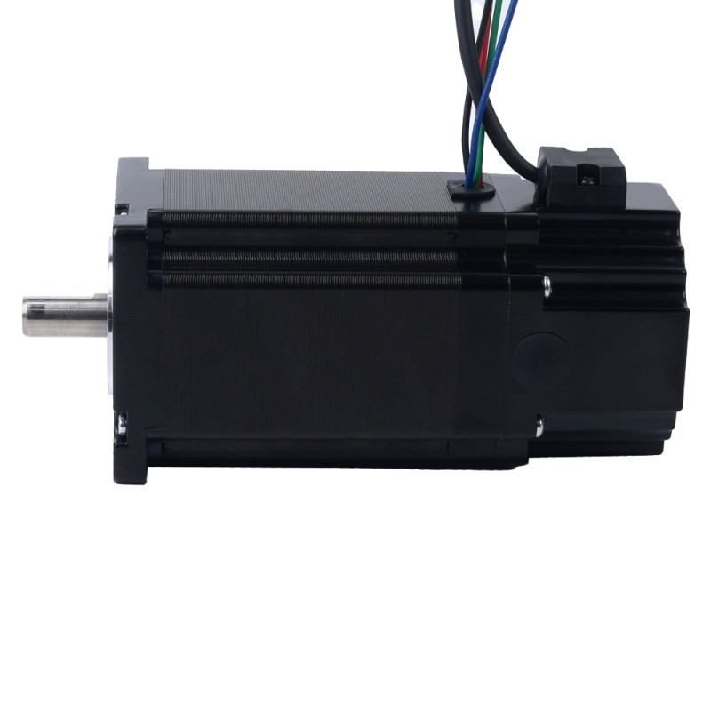 Motor paso a paso Nema 24 de 3,0Nm(424,83oz.in) con freno electromagnético de 24V 4,5W - 24HS34-5004D-B280 | StepperOnline