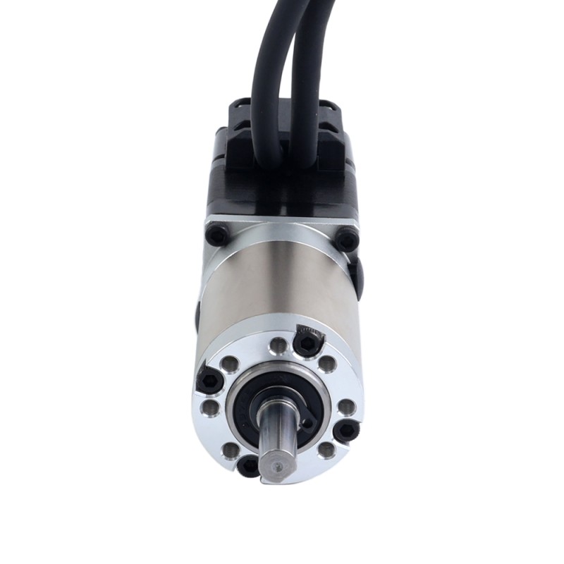 Motor paso a paso Nema 11 de lazo cerrado L=32mm con caja de engranajes planetaria serie EG relación 100:1 - 11HS12-1004D-E1000-EGS100 | StepperOnline