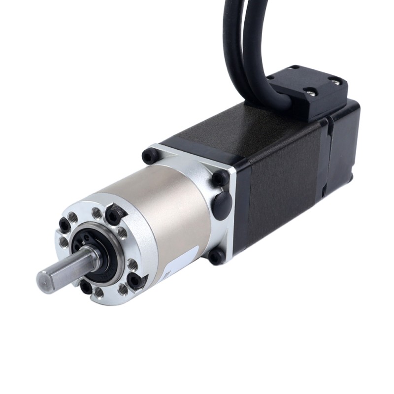 Motor paso a paso Nema 11 de lazo cerrado L=51mm con caja de engranajes planetaria serie EG relación 20:1 - 11HS20-1004D-E1000-EGS20 | StepperOnline