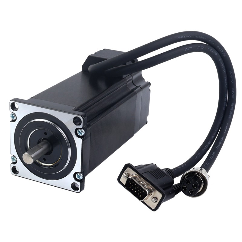 Kit de Motor Paso a Paso de Bucle Cerrado YS Series de 4 Ejes 3.00Nm(424.83oz.in) Nema 23 con Cables de 2.0m y Fuente de Alimentación - 4-CLYS30 | StepperOnline