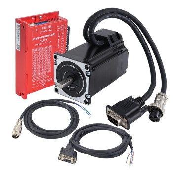 YS Series Kit CNC Motor Paso a Paso de Closed Loop 1 Eje 2,00Nm(283,22oz.in) Motor Nema 23 y Controlador