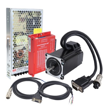 YS Series Kit Motor Paso a Paso de Closed Loop 1 Eje 2,00Nm(283,22oz.in) Nema 23 con Fuente de Alimentación