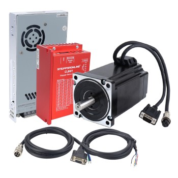 YS Series Kit Motor Paso a Paso de Closed Loop 1 Eje 9,00Nm(1274,5oz.in) Nema 34 con Fuente de Alimentación