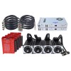 YS Series Kit Motor Paso a Paso de Closed Loop 4 Ejes 4,00Nm(566,45oz.in) Nema 24 con Fuente de Alimentación - 4-CLYS40 | StepperOnline