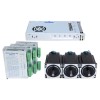 Kit de Motor Paso a Paso YS Series de 3 Ejes 1.9Nm(269.06oz.in) Nema 23 con Driver y Fuente de Alimentación de 48V - 3-DM542Y-S19 | StepperOnline