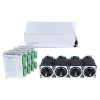 Kit de Motor Paso a Paso YS Series de 4 Ejes 1.9Nm(269.06oz.in) Nema 23 con Driver y Fuente de Alimentación de 48V - 4-DM542Y-S19 | StepperOnline
