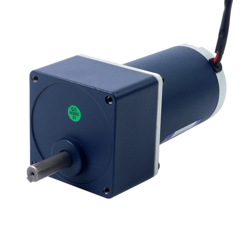 Cepillado 12V 30W 4,81Nm(681,15oz.in) 36RPM con motor de engranajes CC con caja de cambios rectos 50:1 - F3D30-12GN-18S/3GN50K | StepperOnline